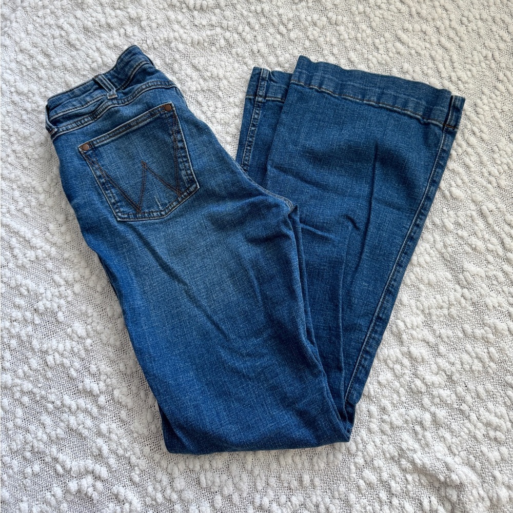 Wrangler High Rise Trouser Wide Leg Jean 29x34